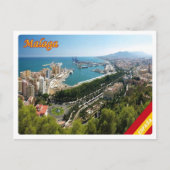 Spanien - Malaga - Postkarte (Vorderseite)