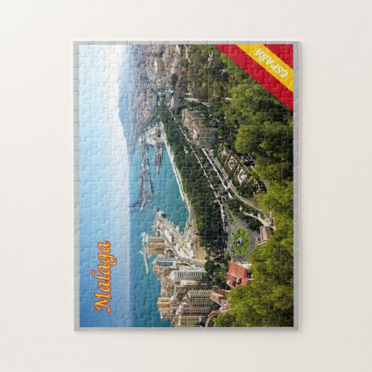 Spanien - Malaga - Puzzle (Vertikal)