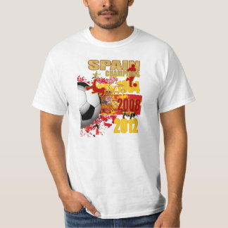 Spanien-Meister 1964 2008 2012 EuroCup-Sieger T-Shirt