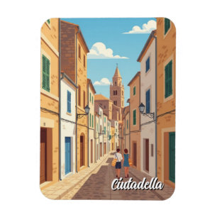 Spanien Menorca Ciutadella Postkarte Magnet