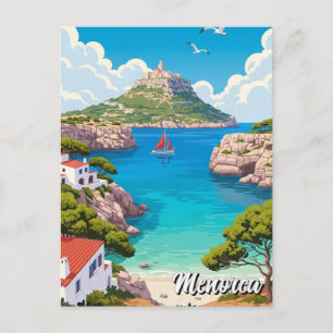 Spanien Menorca Postkarte