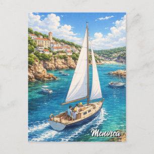 Spanien Menorca Postkarte