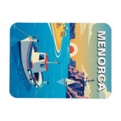 Spanien Menorca Postkarte Magnet (Horizontal)