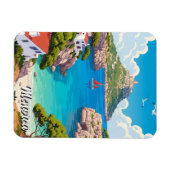 Spanien Menorca Postkarte Magnet (Horizontal)