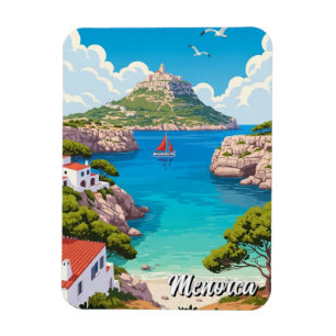 Spanien Menorca Postkarte Magnet