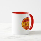 Spanien mit traditioneller Kultur und Länderfarben Tasse (VorderseiteRechts)