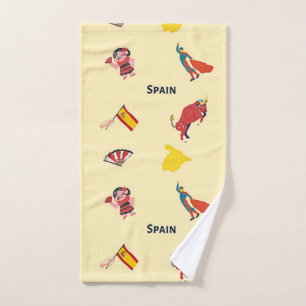 Spanien-Muster Handtuch