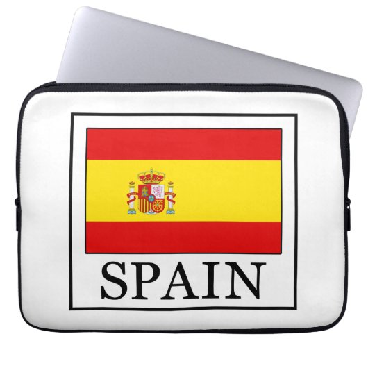 Spanien Notebook-Hülle Laptopschutzhülle (Vorderseite)