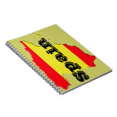 Spanien Notizblock (Rechte Seite)