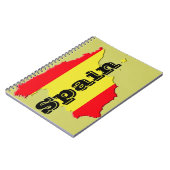 Spanien Notizblock (Linke Seite)