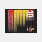 Spanien Nummer 10 Espana Spanisch Fußball Männer F Fleecedecke (Vorderseite (Horizontal))