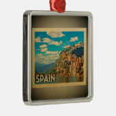Spanien Ornament Vintage Reise Aus Metall (Rechts)