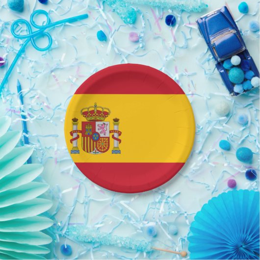 Spanien Pappteller (Party)