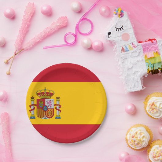 Spanien Pappteller (Party)