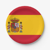 Spanien Pappteller (Vorderseite)