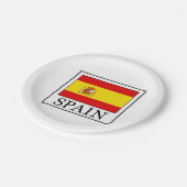 Spanien Pappteller (Schrägansicht)