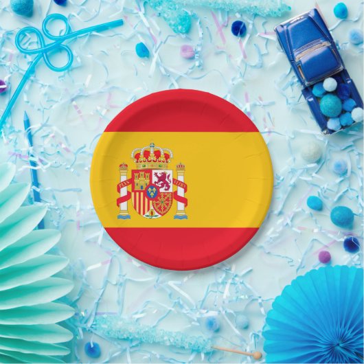 Spanien Pappteller (Party)