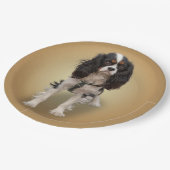 SPANIEN PAPPTELLER (Schrägansicht)