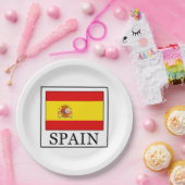 Spanien Pappteller (Party)
