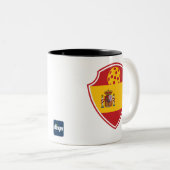 Spanien Pickleball Passion Tasse (VorderseiteRechts)