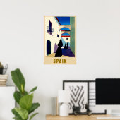 Spanien Plakat (Heimbüro)