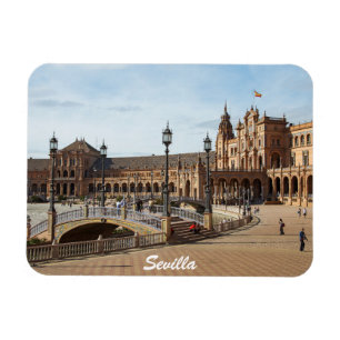 Spanien-Platz Sevilla Magnet