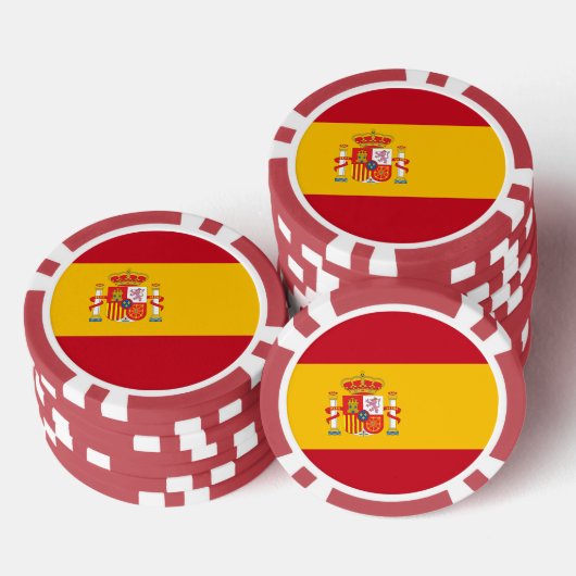 Spanien Pokerchips (Stapel)