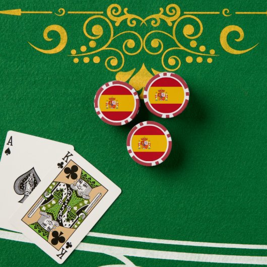 Spanien Pokerchips (Pokertisch (Stapel))