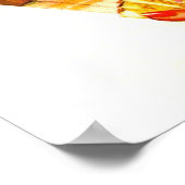 Spanien, Porträt einer spanischen Frau mit Fan Poster (Ecke)