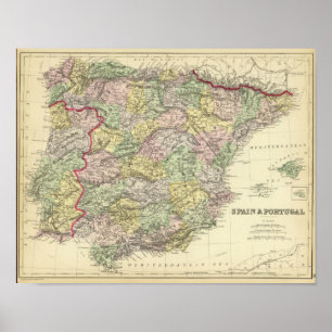 Spanien, Portugal 2 Poster