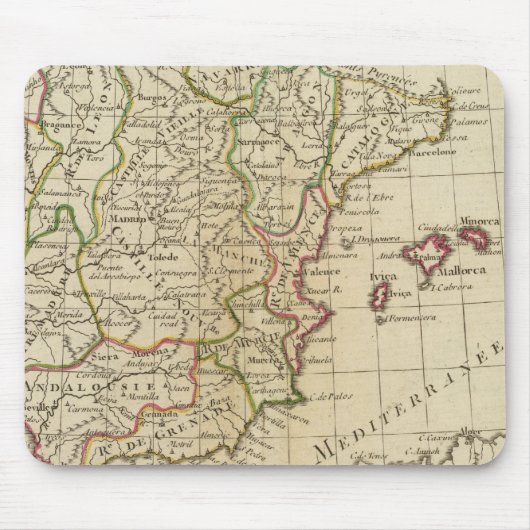 Spanien, Portugal 3 Mousepad (Vorne)
