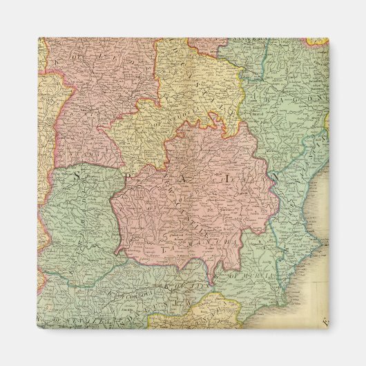 Spanien, Portugal 4 Magnet (Vorne)