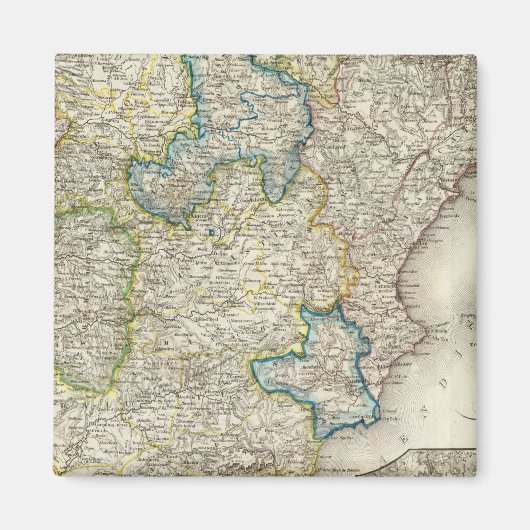 Spanien, Portugal 5 Magnet (Vorne)
