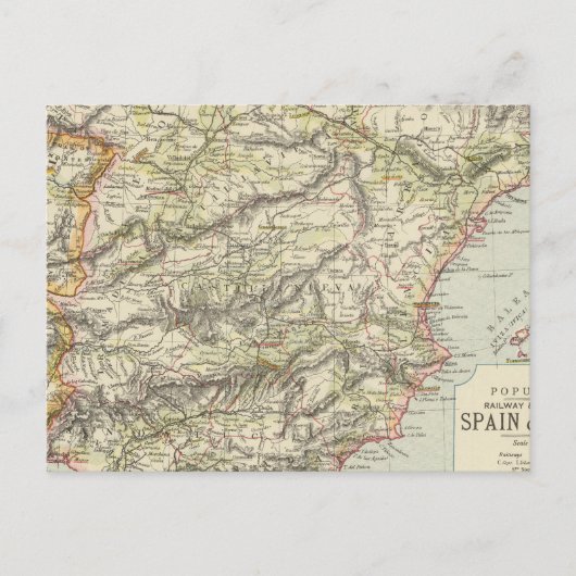 Spanien, Portugal 5 Postkarte (Vorderseite)