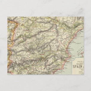 Spanien, Portugal 5 Postkarte