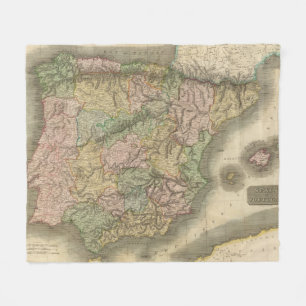 Spanien, Portugal 7 Fleecedecke