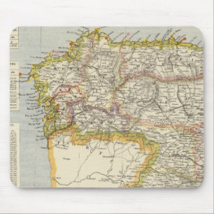 Spanien, Portugal 7 Mousepad