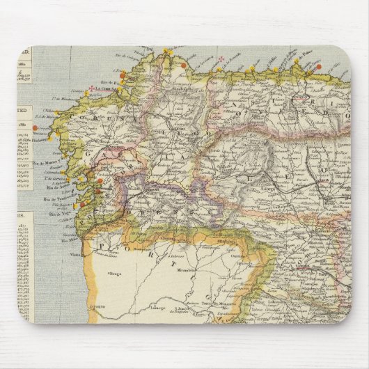 Spanien, Portugal 7 Mousepad (Vorne)