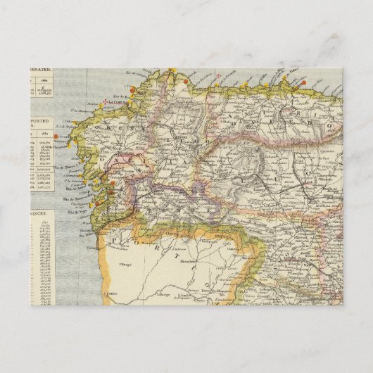 Spanien, Portugal 7 Postkarte (Vorderseite)