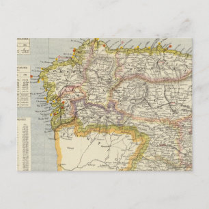 Spanien, Portugal 7 Postkarte