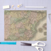 Spanien, Portugal 7 Seidenpapier (Handwerk)