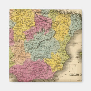 Spanien, Portugal 8 Magnet