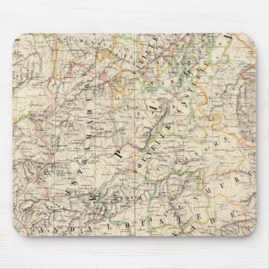 Spanien, Portugal, Europa 24 Mousepad (Vorne)