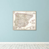 Spanien, Portugal Leinwanddruck (Insitu (Holzboden))