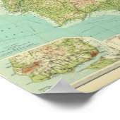 Spanien, Portugal Poster (Ecke)