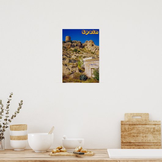 Spanien Poster (Küche)