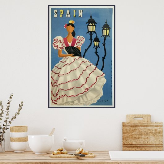 Spanien Poster (Küche)