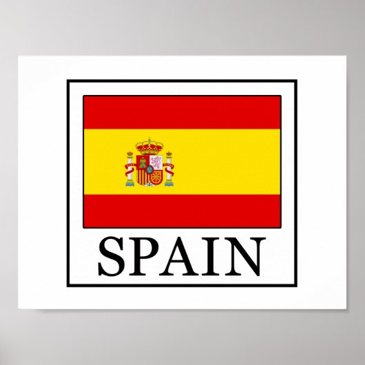 Spanien Poster (Vorne)