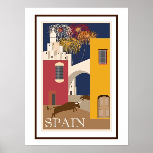 Spanien Poster (Vorne)