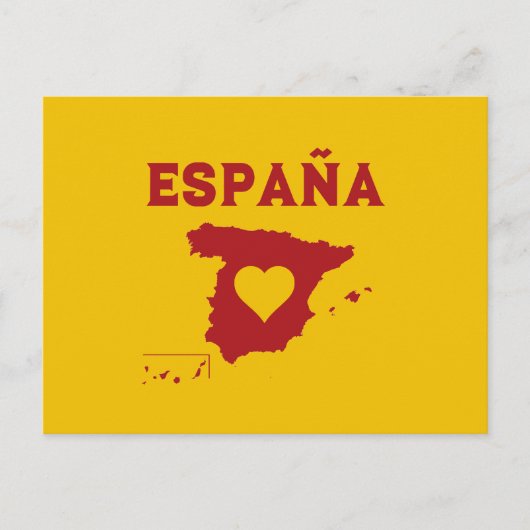 Spanien Postkarte (Vorderseite)